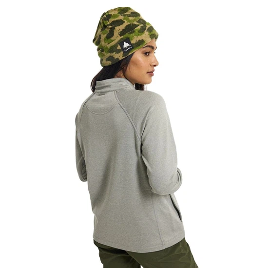 Damska Bluza Aktywna Burton Multipath Grid 1/4 Zip (Sharkskin) FW23_2