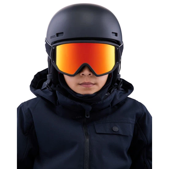 Gogle Dziecięce Anon Relapse Junior MFI (Black / Red Solex) FW23_2