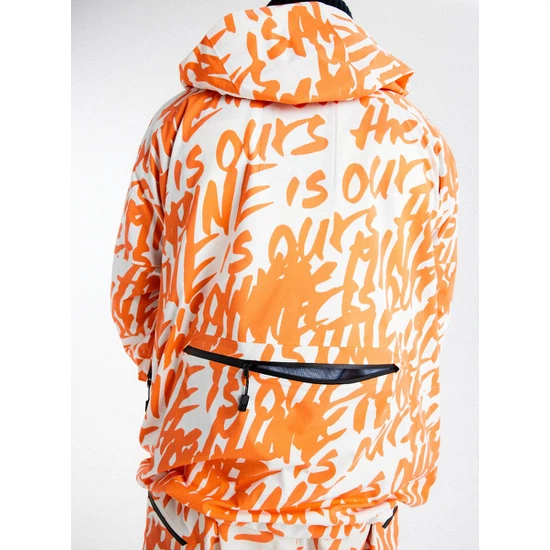 Kurtka Snowboardowa Burton MINE77 GORE-TEX 3L Stretch Anorak (Molten Orange Script) FW24_9 thumbnail