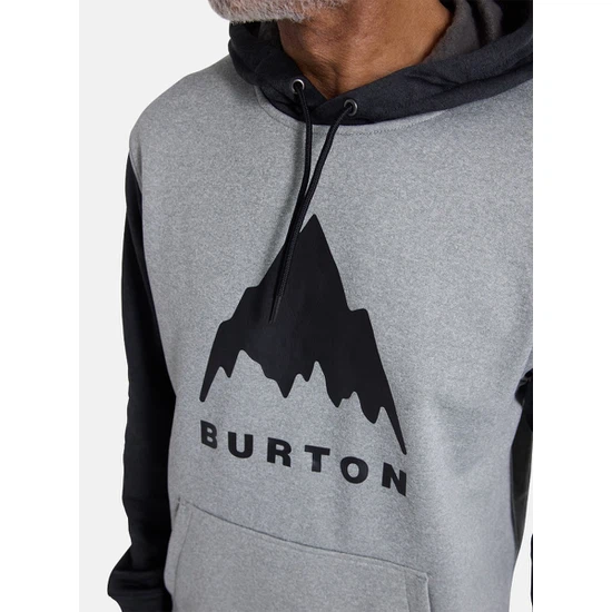 Bluza Aktywna Burton Oak PO (Gray Heather/True Black) FW25_3 thumbnail