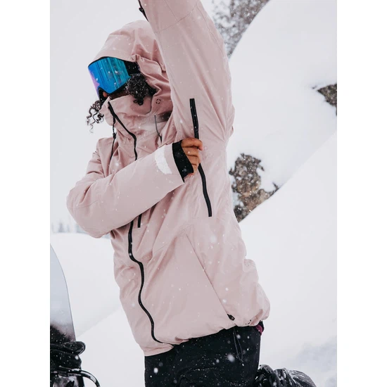 Damska Kurtka Snowboardowa Burton AK GORE-TEX Flare Down (Shadow Pink) FW25_4 thumbnail