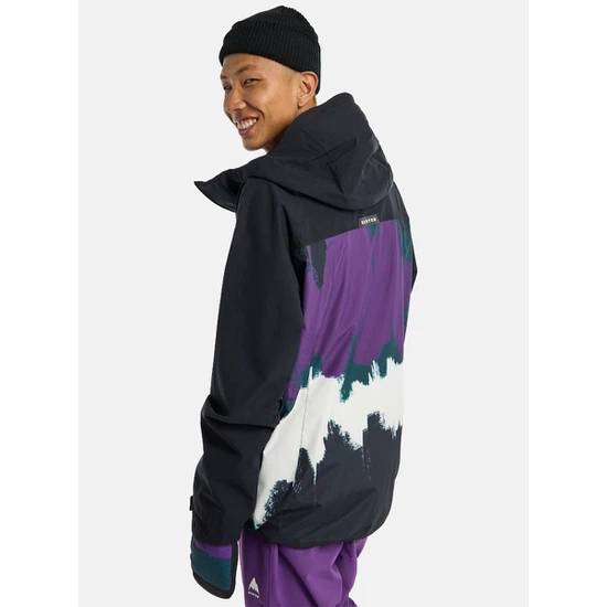 Kurtka Snowboardowa Burton Lodgepole (True Black/Forest Chalk) FW25_2