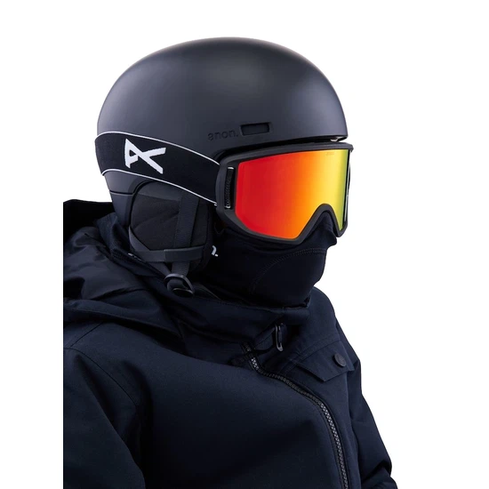 Gogle Dziecięce Anon Relapse Junior MFI (Black / Red Solex) FW25_4