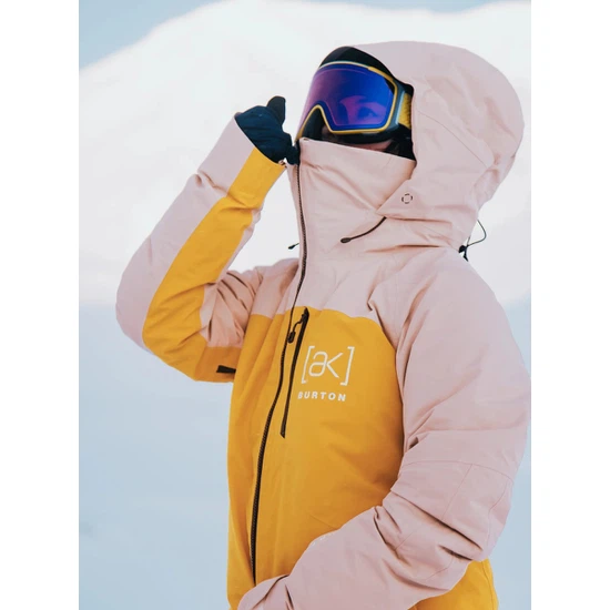 Damska Kurtka Snowboardowa Burton AK GORE-TEX Embark (Shadow Pink/Golden Rod) FW25_4 thumbnail