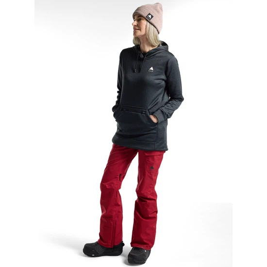 Damska Bluza Aktywna Burton Oak Long PO (True Black Heather) FW26_3 thumbnail