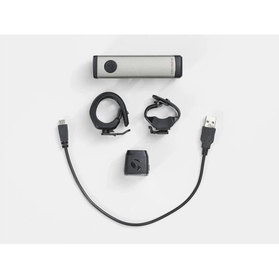 Zestaw lampek rowerowych Bontrager Ion Comp R/Flare R City (Metaliczny ciemnoszary Gunmetal)_6 thumbnail