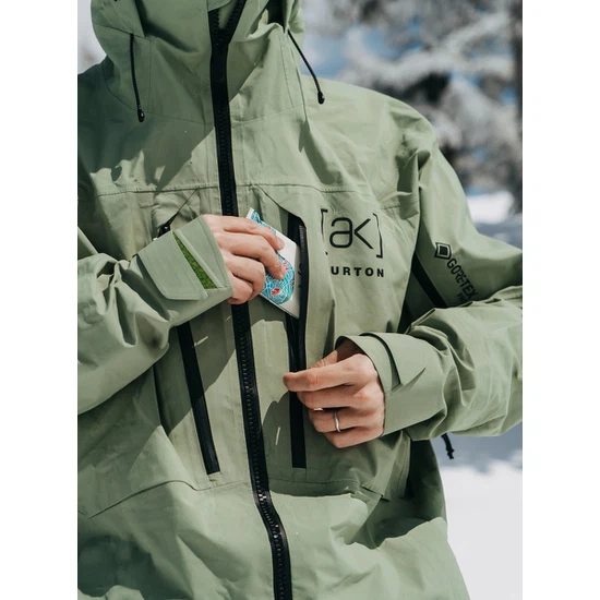 Kurtka Snowboardowa Burton AK GORE-TEX 3L Pro Hover (Hedge Green) FW24_4