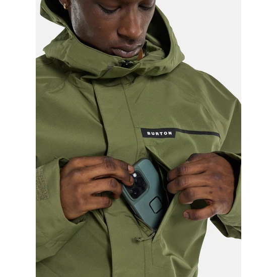 Kurtka Przeciwdeszczowa Burton Veridry 2,5L (Forest Moss) SS24_4