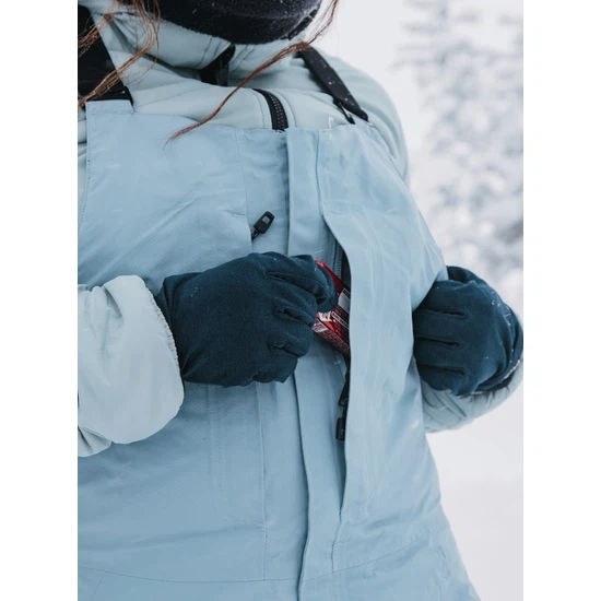 Damskie Spodnie Snowboardowe Burton AK GORE-TEX Kimmy 2L Bib (Dusty Blue) FW25_5 thumbnail
