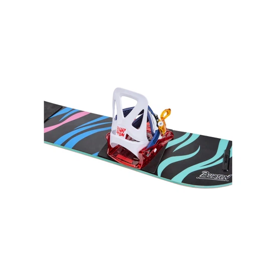 Dziecięce Wiązania Snowboardowe Grom (Red / Mul) FW26_5