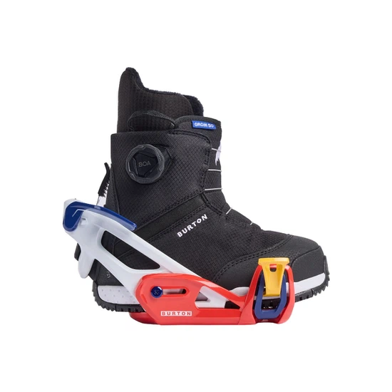 Dziecięce Wiązania Snowboardowe Burton Step On Grom (White / Multi) FW25_5 thumbnail
