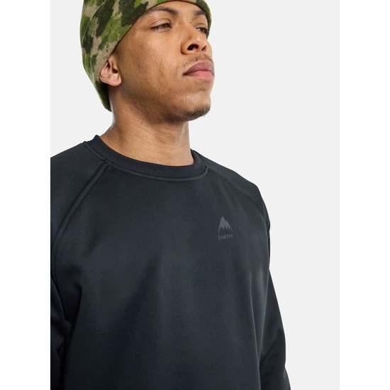 Bluza Aktywna Burton Crown Weatherproof Crew (True Black) FW25_3