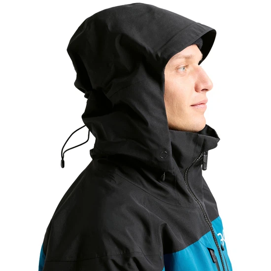 Kurtka Snowboardowa Burton AK GORE-TEX 2L Swash (True Black/Blue Teal/Atomic Yellow) FW26_8