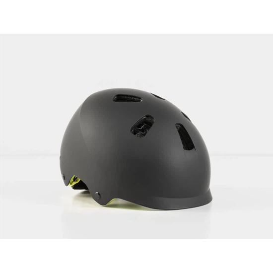 Dziecięcy kask rowerowy Bontrager Jet WaveCel (Czarny/Volt Mat)_1