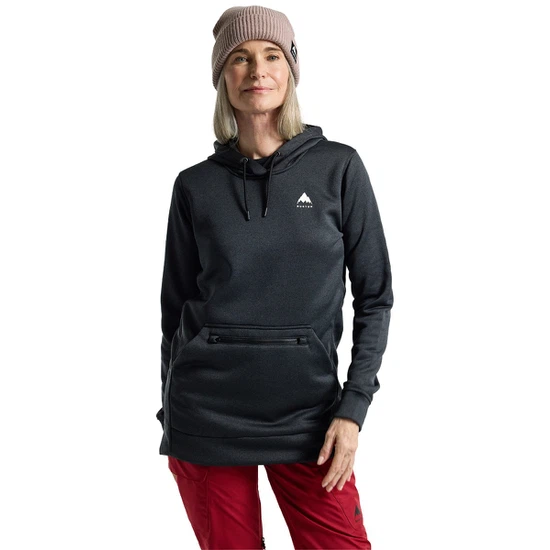 Damska Bluza Aktywna Burton Oak Long PO (True Black Heather) FW26_1 thumbnail