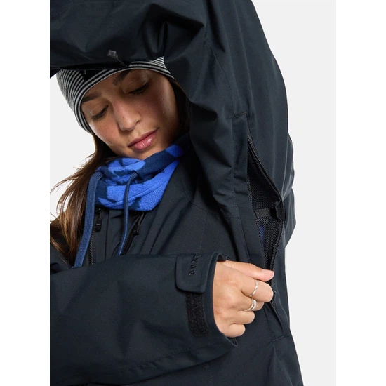 Damska Kurtka Snowboardowa Burton Pyne (True Black) FW23_5 thumbnail