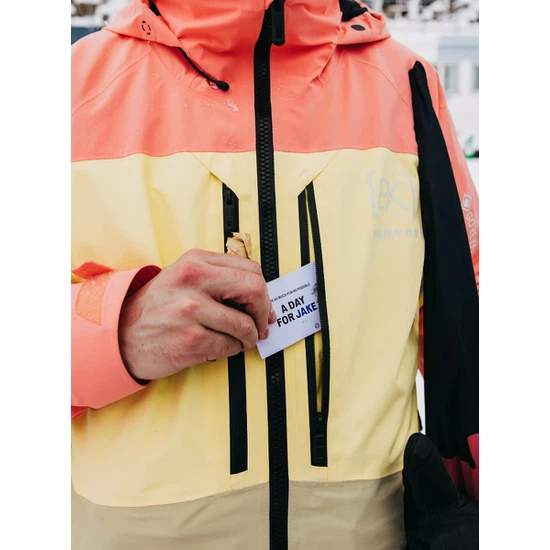 Kurtka Snowboardowa Burton AK GORE-TEX 2L Swash (Reef Pink/Buttermilk/Mushroom) FW24_9 thumbnail