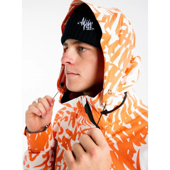 Kurtka Snowboardowa Burton MINE77 GORE-TEX 3L Stretch Anorak (Molten Orange Script) FW24_8 thumbnail