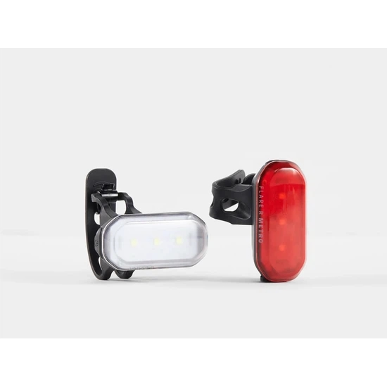 Zestaw lampek rowerowych Trek Ion 50 R / Flare R Metro (Czarny)_1