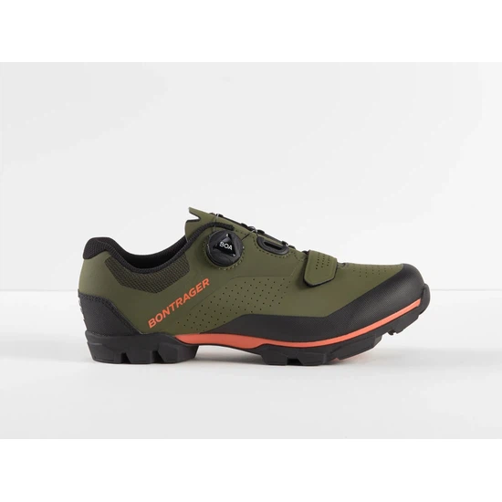 Buty Rowerowe MTB Bontrager Foray (Oliwkowy szary/Pomarańczowy Radioactive)_1