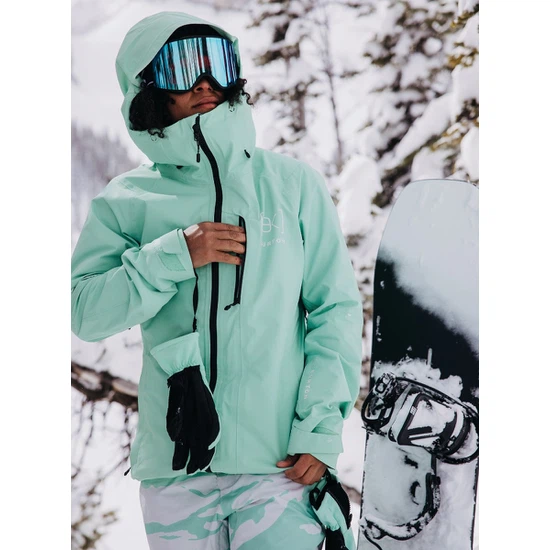 Damska Kurtka Snowboardowa Burton AK GORE-TEX 2L Upshift (Powder Mint) FW25_1 thumbnail