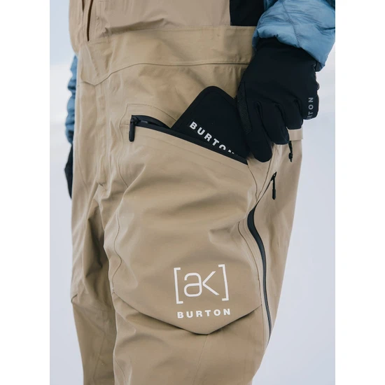 Spodnie Snowboardowe Burton AK GORE-TEX 3L Freebird Bib (Summit Taupe) FW25_6 thumbnail