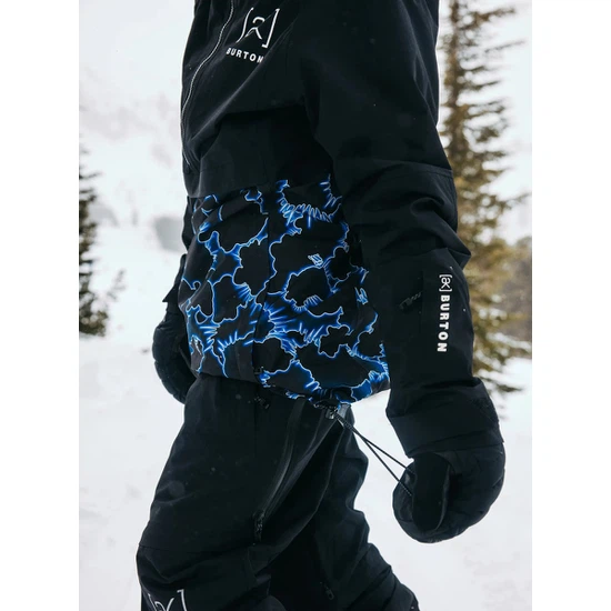 Damska Kurtka Snowboardowa Burton AK GORE-TEX 2L Kimmy Anorak (True Black/Glow) FW25_5 thumbnail