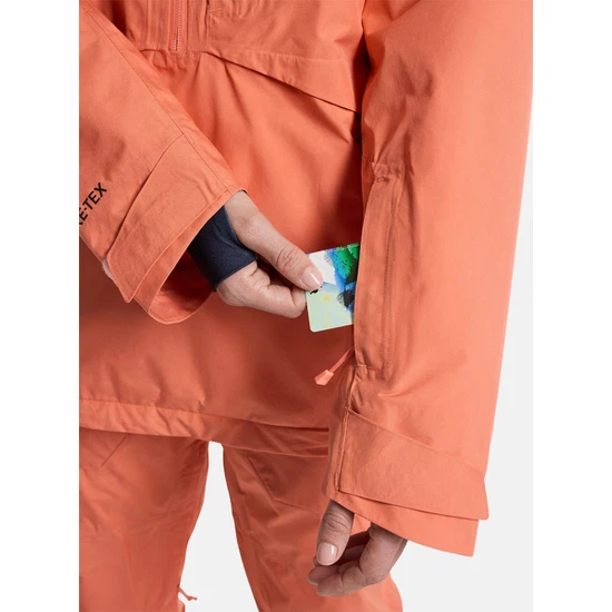 Damska Kurtka Snowboardowa Burton GORE-TEX Pillowline Anorak (Peach Echo) FW25_4 thumbnail