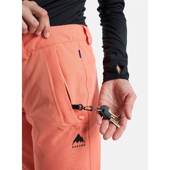 Damskie Spodnie Snowboardowe Society (Peach Echo) FW25_4