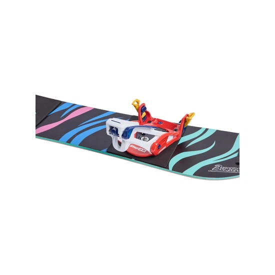 Dziecięce Wiązania Snowboardowe Burton Step On Grom (White / Multi) FW25_6