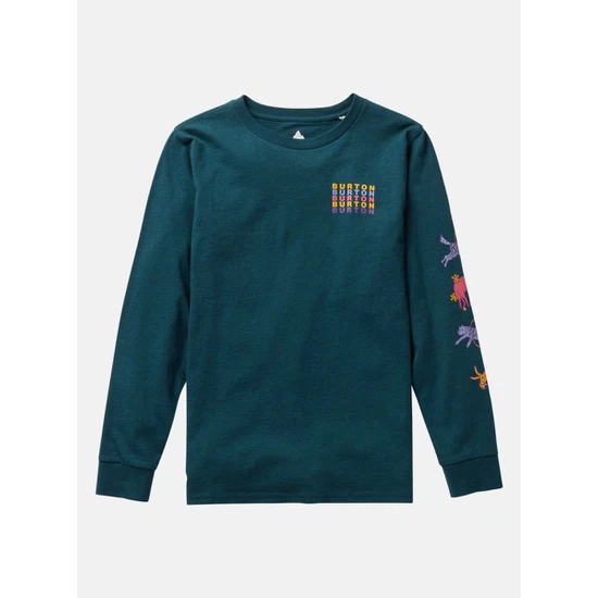 Dziecięcy Longsleeve Burton Animal Show (Deep Emerald) FW25_5