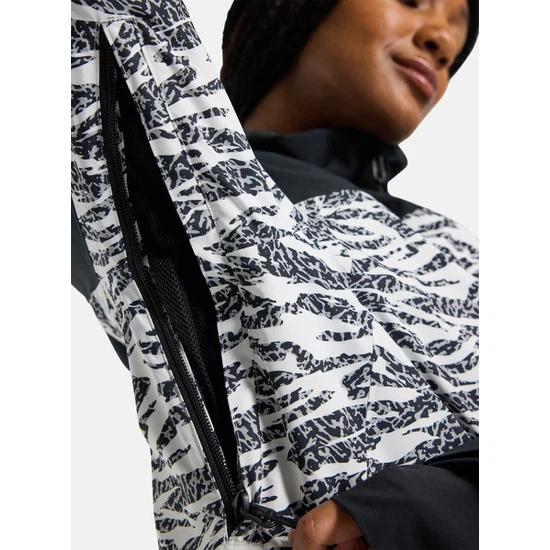 Damska Kurtka Snowboardowa Burton Prowess 2.0 2L (True Black/Zebra Camo) FW25_5 thumbnail
