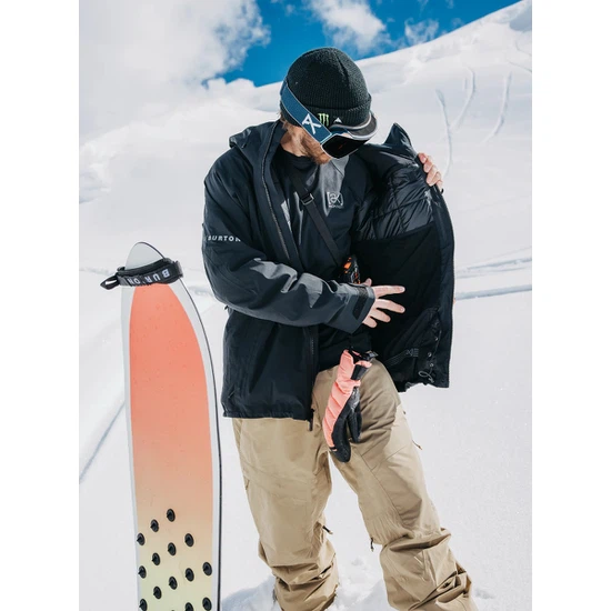 Kurtka Snowboardowa Burton AK Helitack GORE‑TEX 2L Stretch (True Black) FW25_6