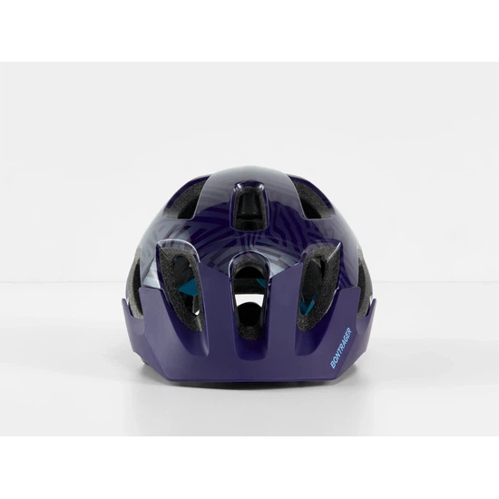 Dziecięcy kask rowerowy Bontrager Tyro (Purple Abyss/Azure Metaliczny)_2 thumbnail