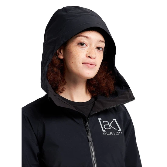 Damska Kurtka Snowboardowa Burton AK GORE-TEX 2L Kimmy Anorak (True Black/Lunar Gray/Stout White) FW22_7