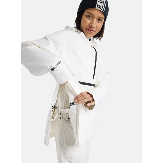 Damska Kurtka Snowboardowa Burton GORE-TEX Pillowline Anorak (Stout White) FW24_6