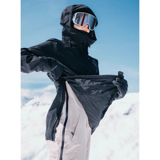 Damska Kurtka Snowboardowa Burton AK GORE-TEX 2L Kimmy Anorak (True Black) FW25_6 thumbnail