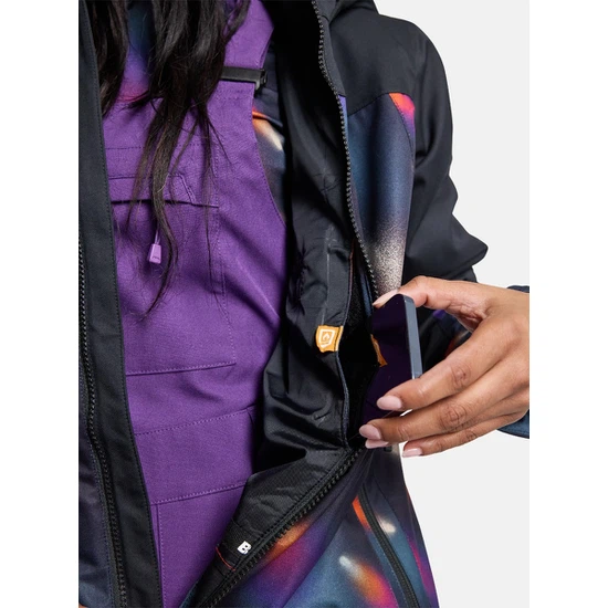 Damska Kurtka Snowboardowa Burton Lelah (True Black/Comets) FW25_5 thumbnail