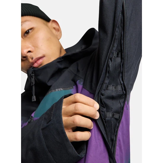 Kurtka Snowboardowa Burton Lodgepole (True Black/Forest Chalk) FW25_5