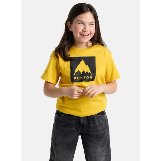 Dziecięca Koszulka Burton Classic Mountain High (Goldenrod) FW25_1