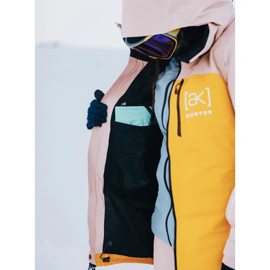 Damska Kurtka Snowboardowa Burton AK GORE-TEX Embark (Shadow Pink/Golden Rod) FW25_7 thumbnail