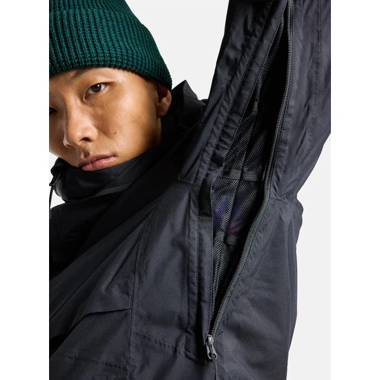 Kurtka Snowboardowa Burton GORE-TEX 2L Pillowline (True Black) FW25_5