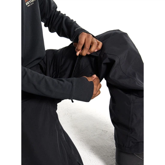 Dziecięce Spodnie Snowboardowe Burton GORE-TEX Shell (True Black) FW25_5