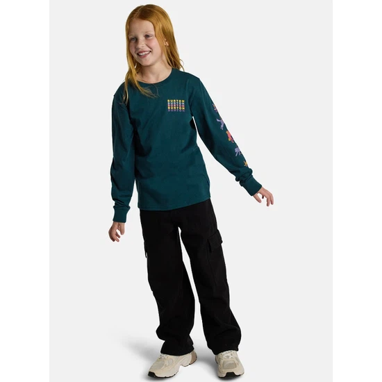 Dziecięcy Longsleeve Burton Animal Show (Deep Emerald) FW25_4