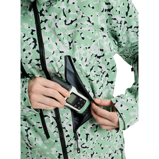 Damska Kurtka Snowboardowa Burton AK Tuvak GORE-TEX C-KNIT 3L (Sage Dot Camo) FW26_6