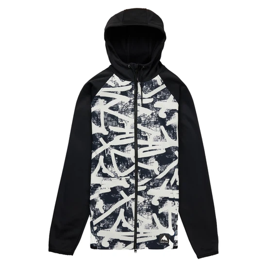 Bluza Aktywna Burton Crown Weatherproof FZ (City Streets/True Black) FW26_5