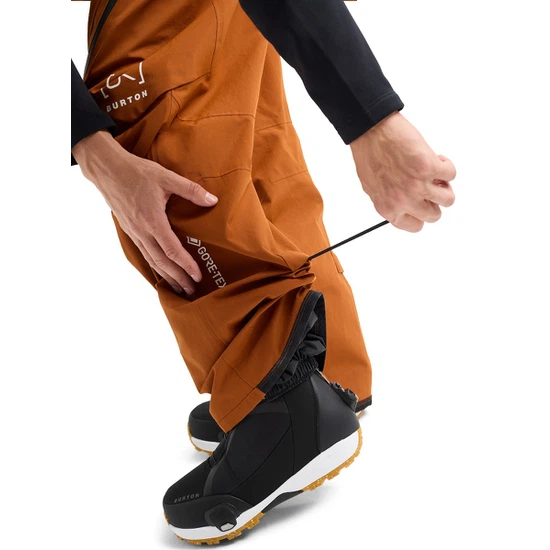 Spodnie Snowboardowe Burton GORE-TEX 2L Cyclic Bib (Chestnut Brown) FW26_7