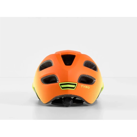 Młodzieżowy kask rowerowy Bontrager Tyro (Pomarańczowy Radioactive/Żółty Radioactive Metaliczny)_3