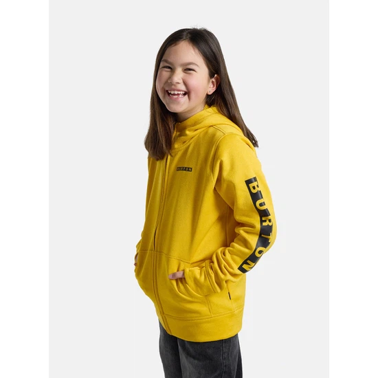 Dziecięca Bluza Aktywna Burton Oak FZ (Goldenrod Heather) FW26_1 thumbnail