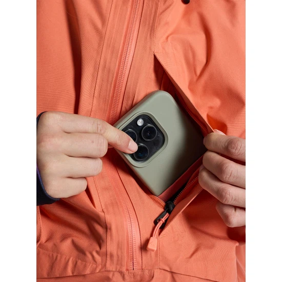 Damska Kurtka Snowboardowa Burton GORE-TEX Pillowline Anorak (Peach Echo) FW25_6